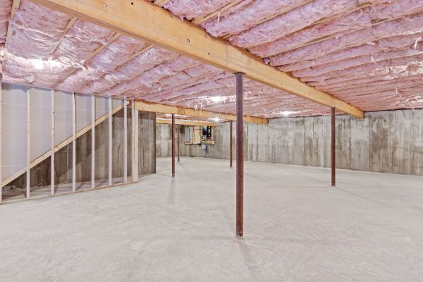 Basement Construction in Red Oak
