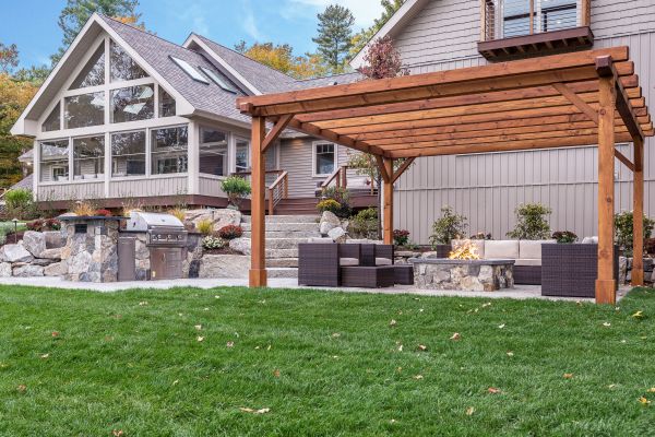 Terrace Construction in Red Oak