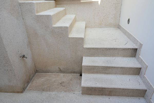 Poured Steps Service in Red Oak