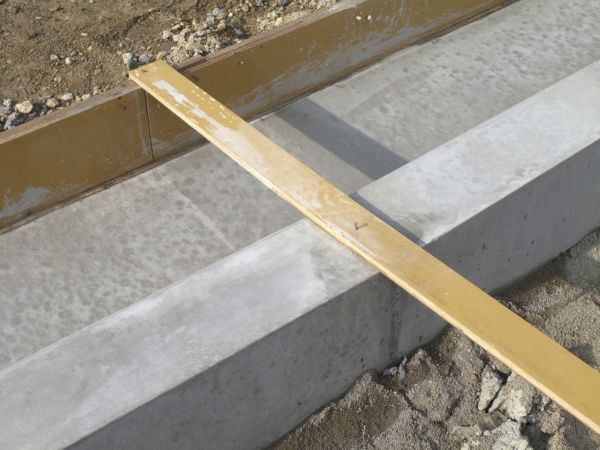 Cement Footing Installation in Red Oak