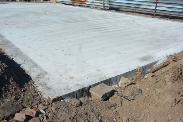 Concrete Platform Construction in Red Oak