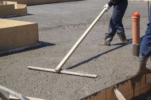 Concrete Platform Installation in Red Oak