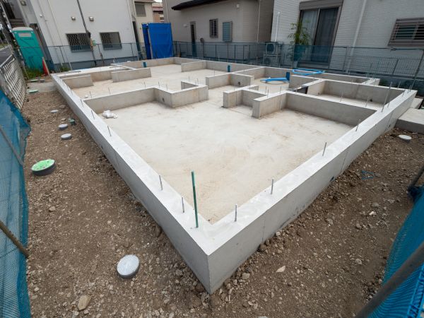 Foundation Construction in Red Oak