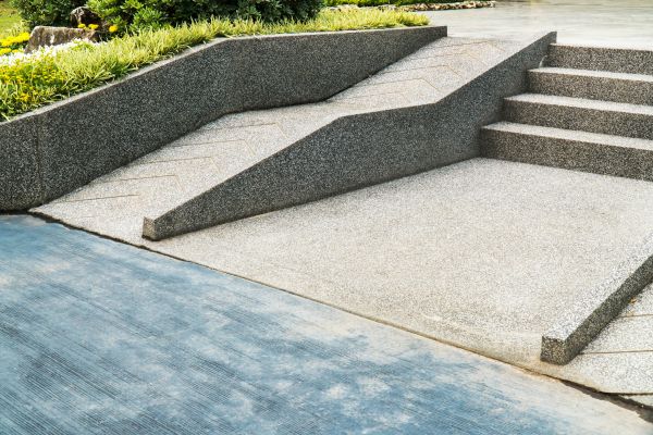 Concrete Ramp Installation in Red Oak