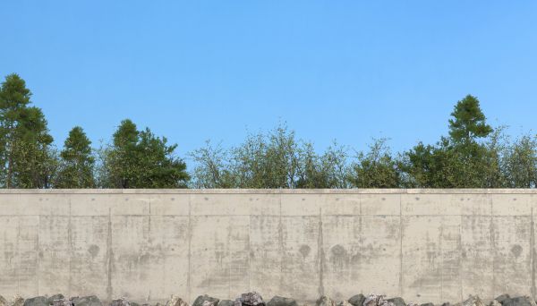 Privacy Wall Construction in Red Oak