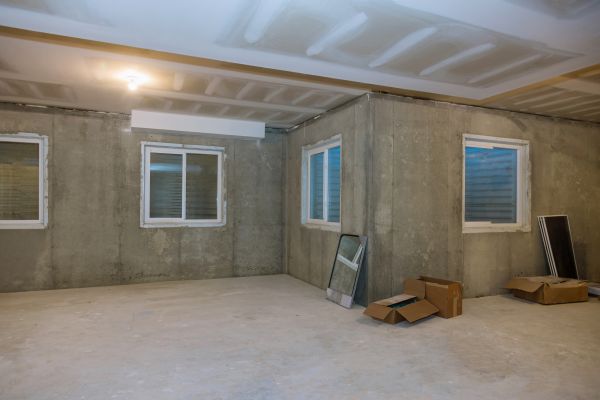 Basement Concrete Installation in Red Oak