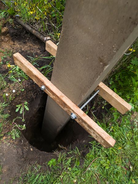 Pilings Installation in Red Oak