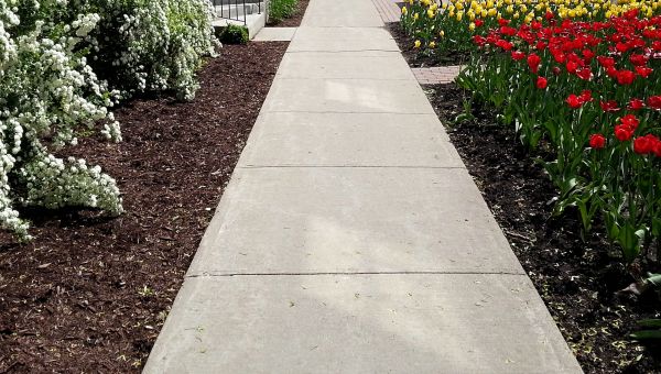 Sidewalk Slab Replacement in Red Oak