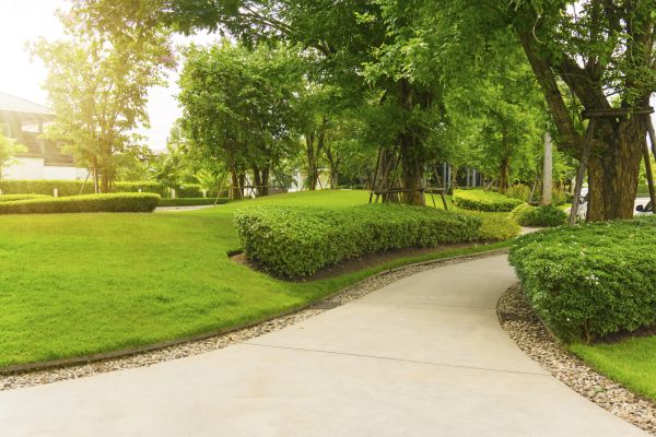 Walkway Concrete Installation in Red Oak