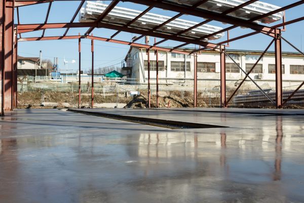 Building Slab Installation in Red Oak
