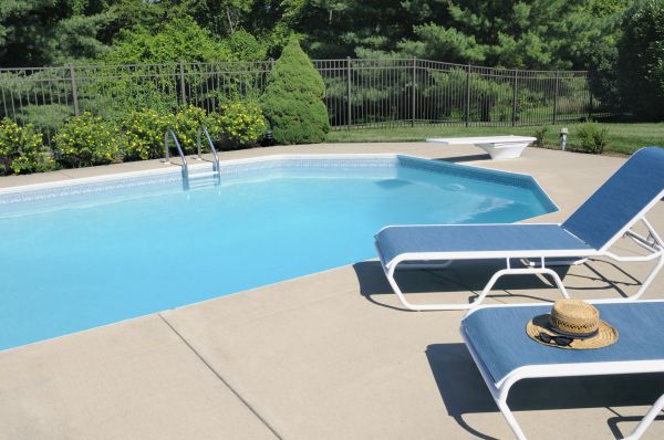 Cement Deck Installation in Red Oak