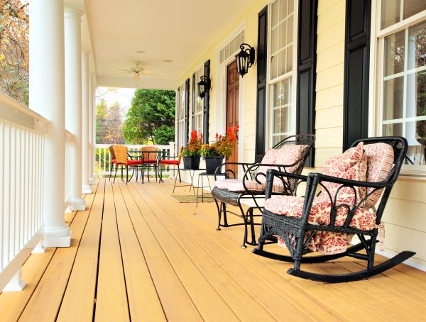 Front Porch Renovation in Red Oak