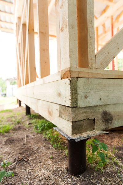 Barn Footing Installation in Red Oak