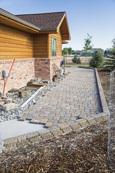 Walkway Construction in Red Oak