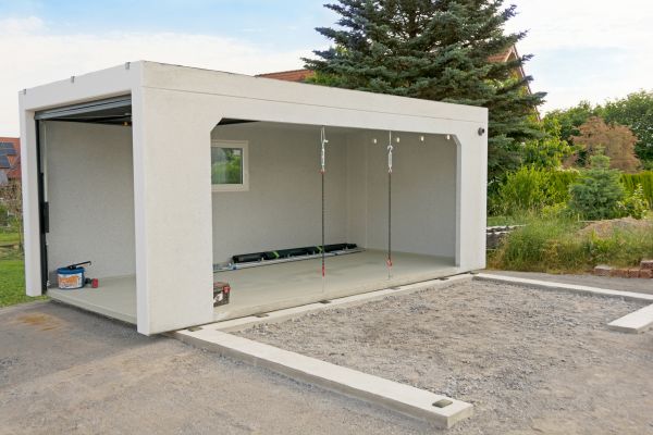 Garage Foundation Installation in Red Oak