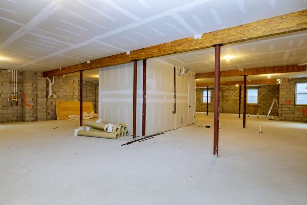 Basement Slab Installation in Red Oak