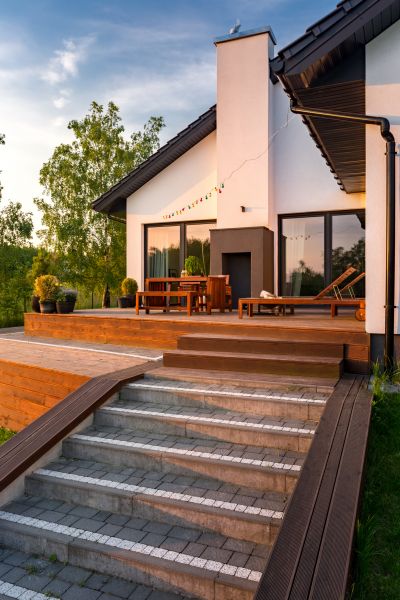 Patio Steps Replacement in Red Oak