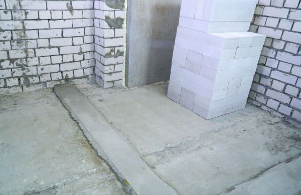 Basement Concrete Construction in Red Oak