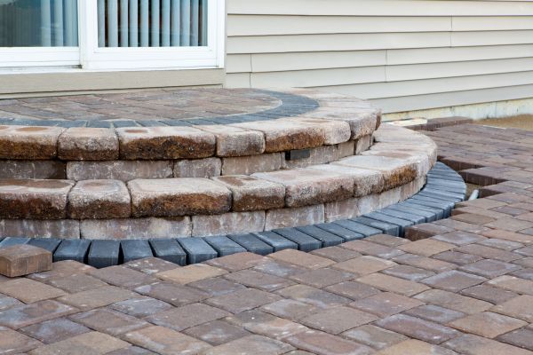 Patio Step Installation in Red Oak