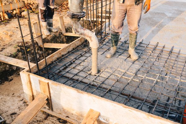 Foundation Concrete Pouring in Red Oak