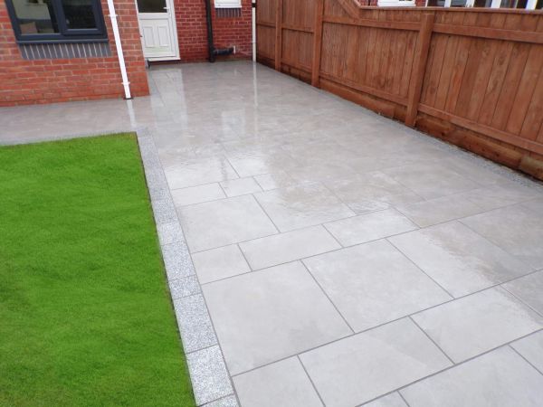 Patio Walkway Installation in Red Oak